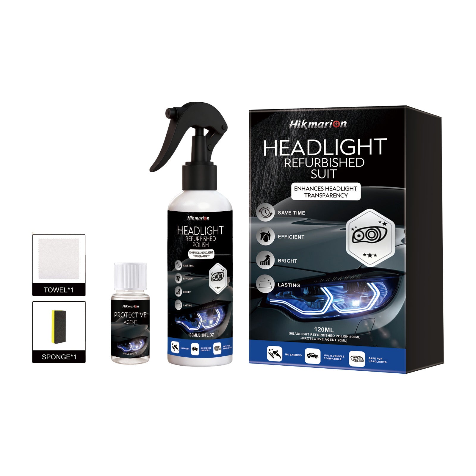 ClariMotiv Headlight Restoration Kit
